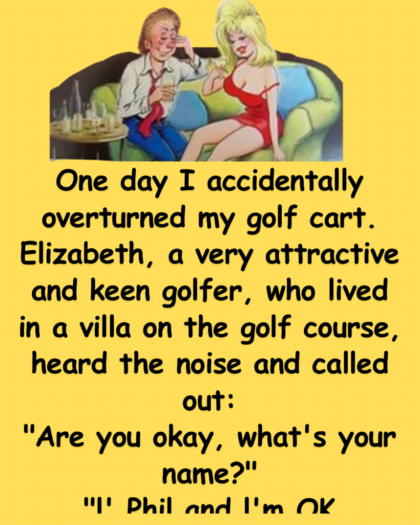 Elizabeth a very attractive and keen golfer