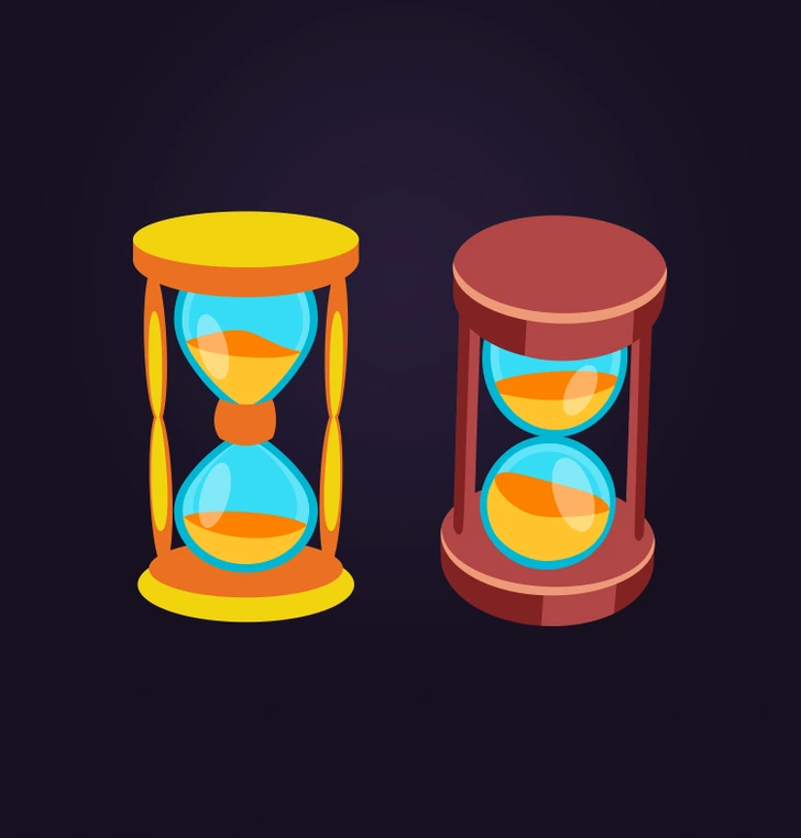 The hourglass logic puzzle