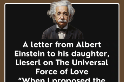 A Letter From Albert Einstein To His Daughter