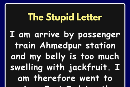 The Stupid Letter