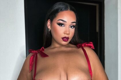 Curvy model strips to lingerie – but fans hit back at trolls for 'fat shaming'