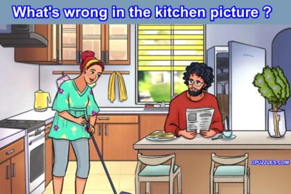 #1 - What's wrong in the kitchen picture