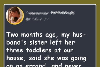 Woman Leaves Her 3 Little Kids with Her Brother & Never Returns — Wife Confronts Him