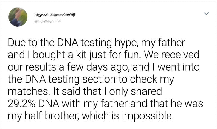 I Took a DNA Test Just for Fun but Ended Up Revealing a Dark Family Secret