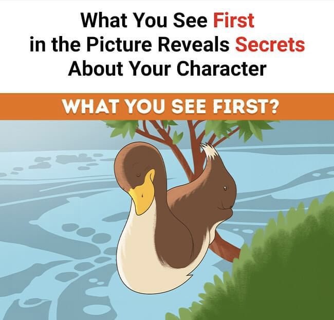 What You See First in the Picture Reveals Secrets About Your Character