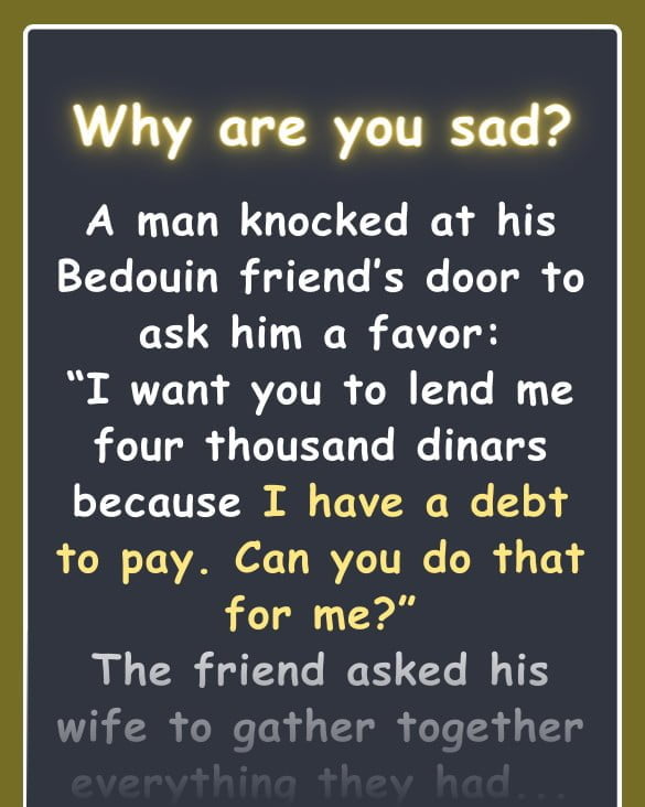 Why are you sad?