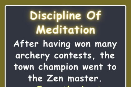 Discipline Of Meditation