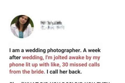 16 Wedding Photographers Reveal the Worst Moments Caught on Camera