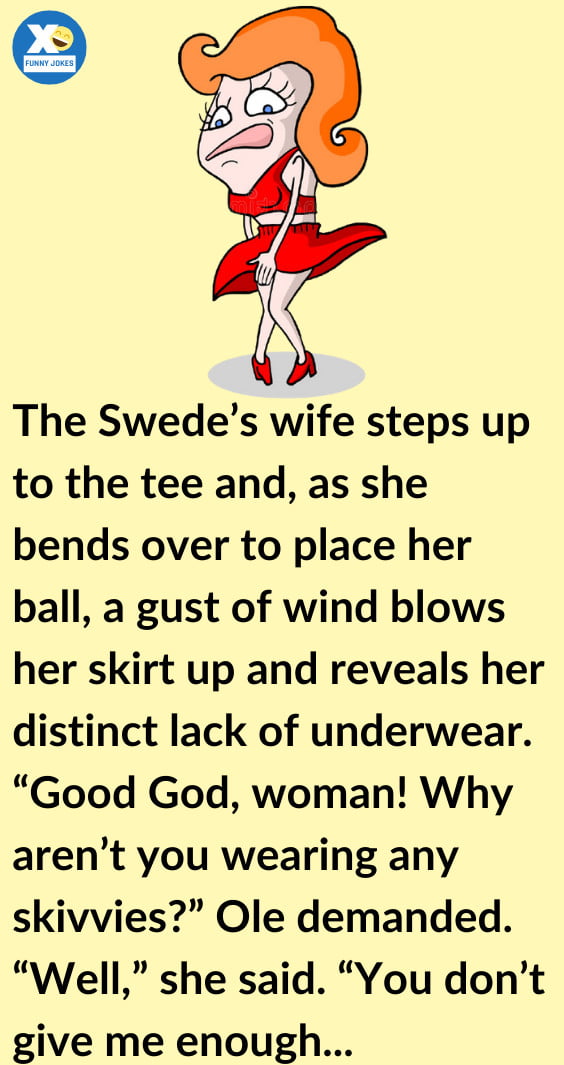 The Swede’s Wife Steps Up To The Tee