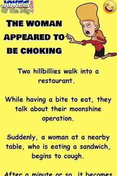 The Hillbilly Saves The Choking Woman