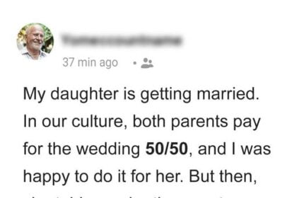 Father Refuses to Pay For Daughter's Wedding Because She Invited His Brother