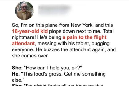 Spoiled Boy Mocks Stewardess Not Knowing His Rich Dad Has Been Watching Him – Story of the Day