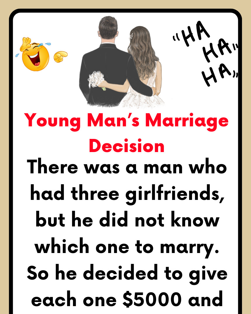 Young Man’s Marriage Decision