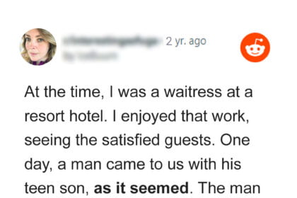 Waitress Notices Strange Man and Boy in Restaurant, Boy Is Pale and Not Interested in the Food — Story of the Day