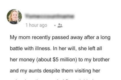 My Late Mom Left $5 Million Inheritance to My Greedy Brother and Aunts & I Only Got an Envelope with an Address