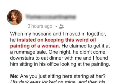 My Husband Insisted on Keeping a Mysterious Oil Painting of a Woman – His Secret Reason Shocked Me