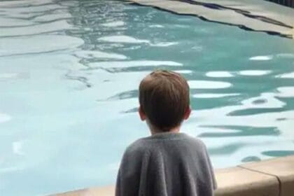 My Neighbor’s Little Son Came to Swim in Our Pool – When He Took off His Shirt and I Saw His Back, I Was Left Speechless…