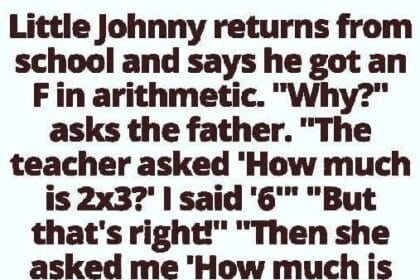 Little Johnny’s Arithmetic Problem