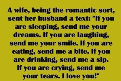 A Romantic Wife and Her Hilariously Literal Husband – LOL