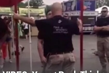 Thinks He Can Get Away With Spitting In A Marine’s Face, Learns a Hard Lesson