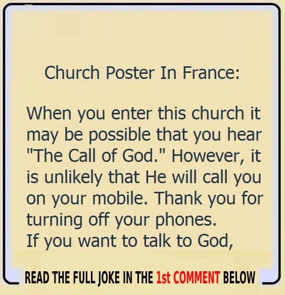 This Church’s Poster Delivers a Message You Won’t Forget!